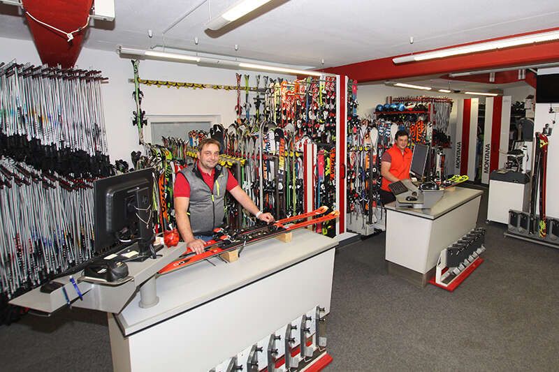  Rental of winter sports equipment from Sport Krismer in Fiss